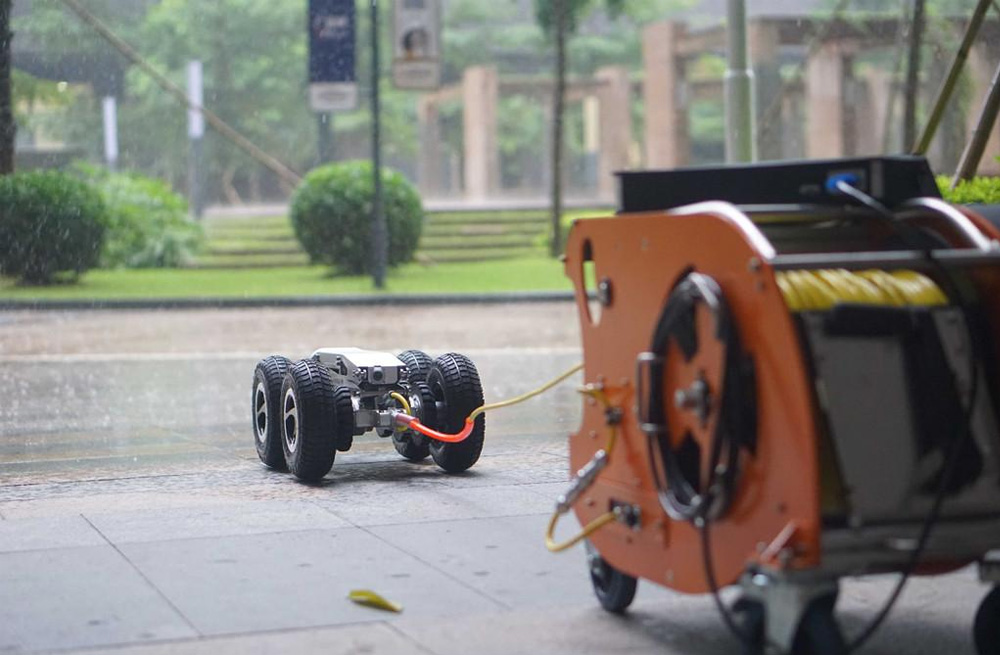 285石头城管道检测机器人